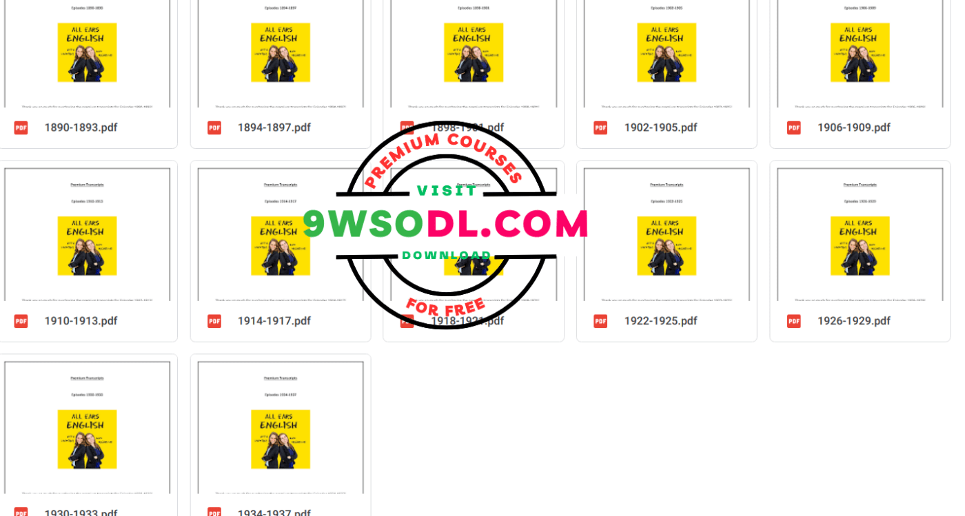 All Ears English Premium Transcripts File Proof