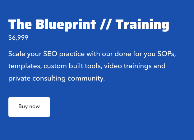 Ryan Stewart - The SEO Blueprint Training 2022
