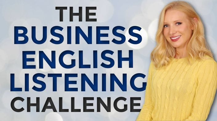 English with Lucy - Business English Listening Challenge