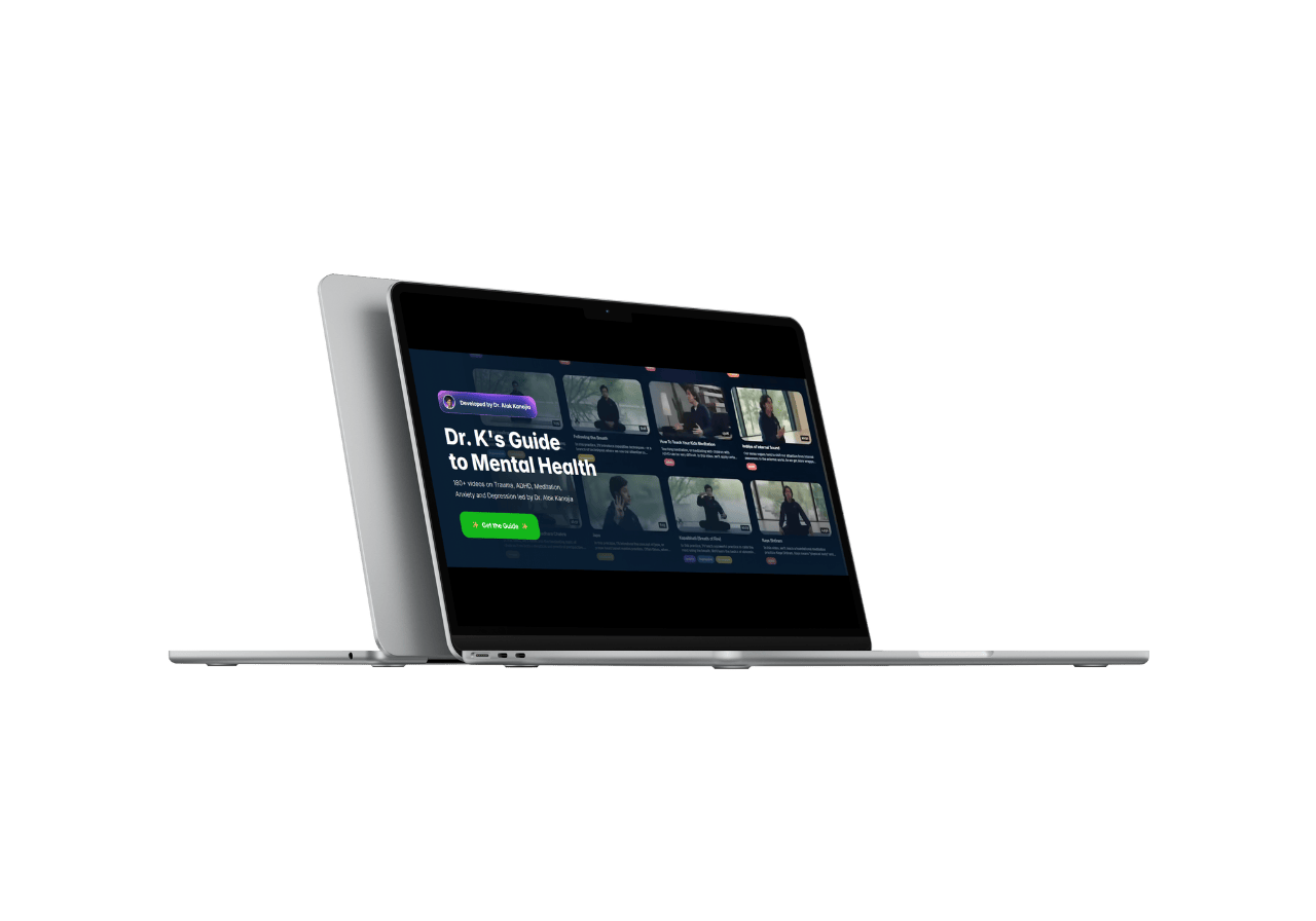 Dr K's Guide to Mental Health - ADHD & Doing Stuff